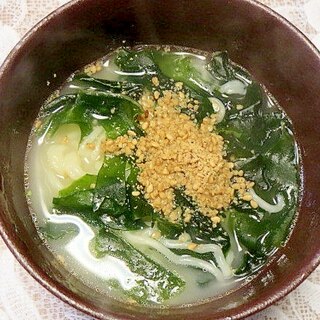 わかめラーメン